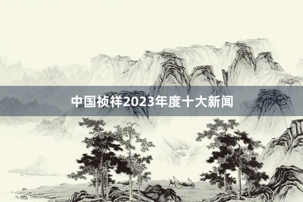中国祯祥2023年度十大新闻
